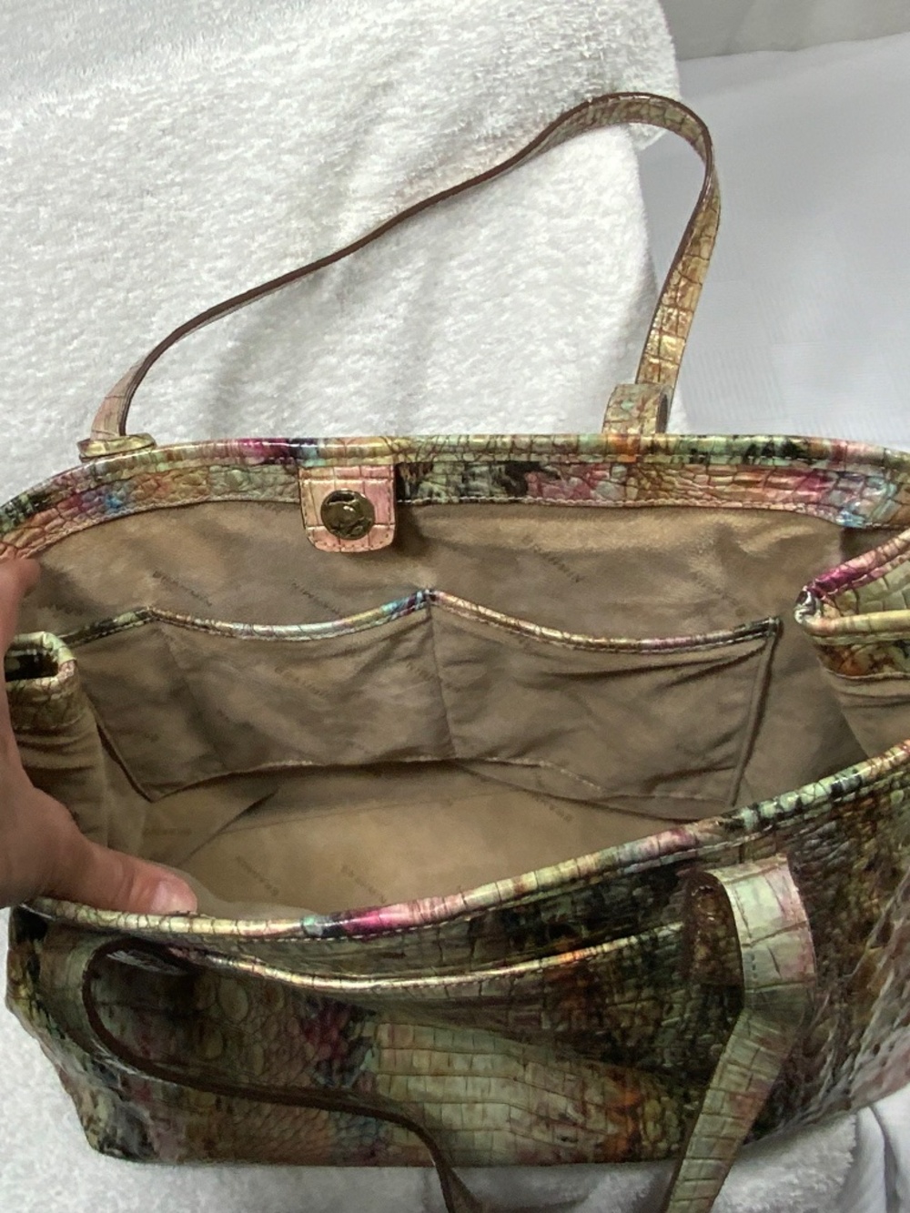 Brahmin Opal Julian Tote - RARE - Picture 5 of 16